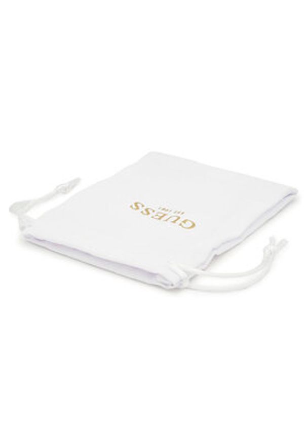 Guess Kolczyki Circle Lights JUBE03 160JW Srebrne rodowanie. Materiał: srebrne. Kolor: srebrny