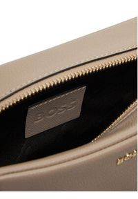 BOSS Torebka Alyce 50535985 Beżowy. Kolor: beżowy. Materiał: skórzane
