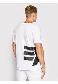 Alpha Industries T-Shirt Side Logo 118508 Biały Regular Fit. Kolor: biały. Materiał: bawełna