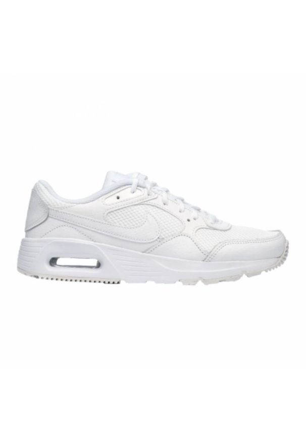 Buty Nike Air Max S.C. W CW4554-101 białe. Okazja: na co dzień. Kolor: biały. Materiał: materiał, tkanina, skóra, guma. Model: Nike Air Max
