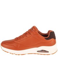 skechers - Buty sportowe Sneakersy męskie, Uno - Tailored Air. Kolor: brązowy. Sport: turystyka piesza
