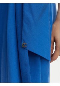 LOLA CASADEMUNT Sukienka codzienna LS2616132 Niebieski Regular Fit. Okazja: na co dzień. Kolor: niebieski. Materiał: lyocell. Typ sukienki: proste. Styl: casual #5