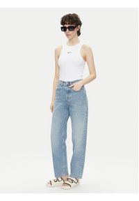 Pepe Jeans Jeansy PL204739 Niebieski Loose Fit. Kolor: niebieski