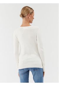 Guess Sweter W3BR24 Z2NQ2 Écru Regular Fit. Materiał: wiskoza