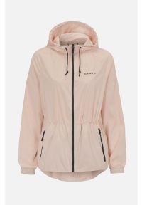 Craft - Wiatrówka Advanced charge jacket. Kolor: różowy. Materiał: materiał, poliester. Długość: długie. Styl: sportowy, klasyczny