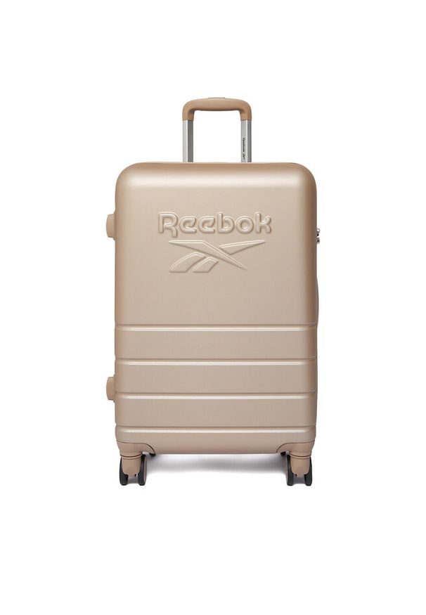 Walizka średnia Reebok. Kolor: beżowy