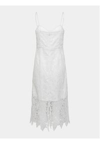 YAS Sukienka koktajlowa Toni 26032058 Biały Regular Fit. Kolor: biały. Materiał: syntetyk. Styl: wizytowy #3
