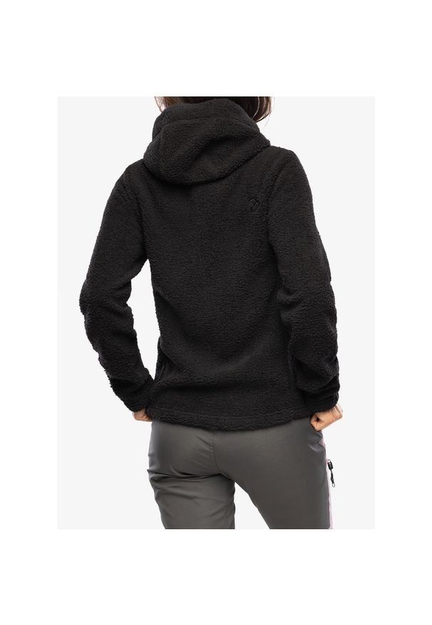 Polar damski Didriksons Anniken Full Zip 2. Kolor: czarny. Materiał: polar. Sport: turystyka piesza