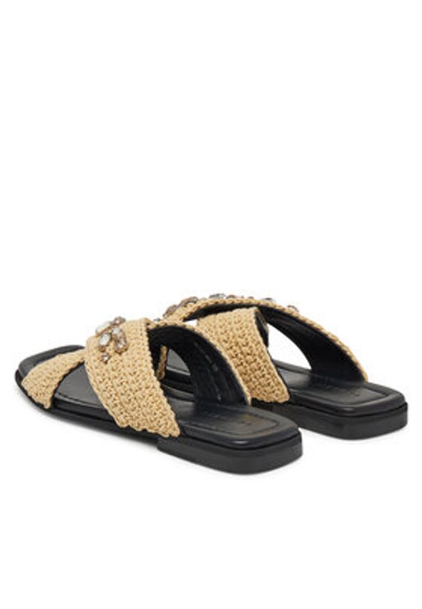 Inuikii Klapki Woven Strap Stones 70104-367 705 Beżowy. Kolor: beżowy. Materiał: materiał