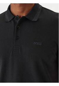 BOSS Polo Paddy 50469055 Granatowy Regular Fit. Typ kołnierza: polo. Kolor: niebieski. Materiał: bawełna #3