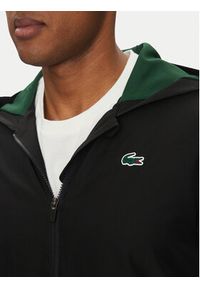 Lacoste Dres WH8987 Czarny Regular Fit. Kolor: czarny. Materiał: syntetyk #5