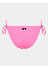 Calvin Klein Swimwear Dół od bikini KW0KW02398 Różowy. Kolor: różowy. Materiał: syntetyk #5