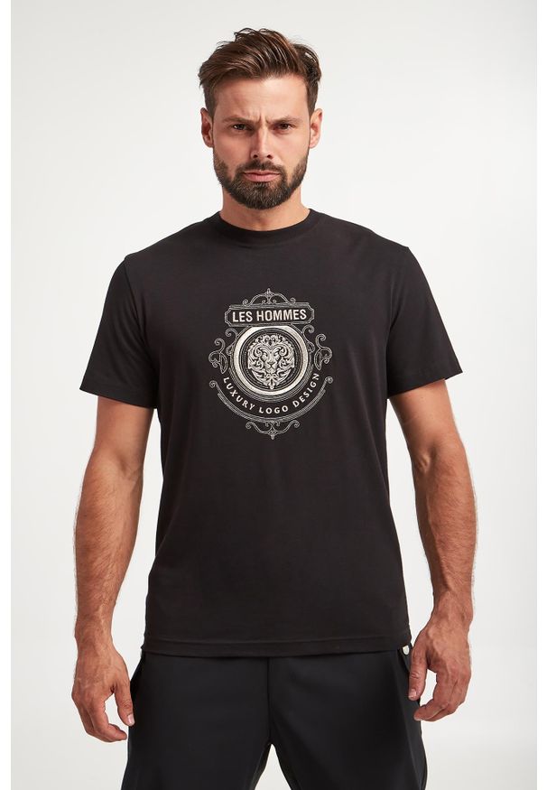 Les Hommes - T-shirt męski LES HOMMES