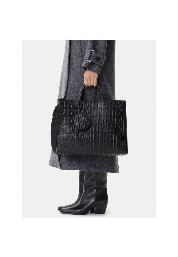 Torebka Steve Madden. Kolor: czarny