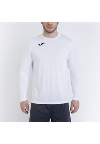 Koszulka do piłki nożnej męska Joma Combi z długim rękawem. Kolor: biały. Długość rękawa: długi rękaw. Długość: długie. Sport: piłka nożna #2