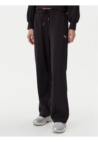 Puma Spodnie dresowe Ess 629774 Czarny Straight Fit. Kolor: czarny. Materiał: bawełna #1