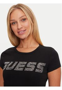 Guess T-Shirt V4BI16 KCIV1 Czarny Regular Fit. Kolor: czarny. Materiał: bawełna #5