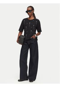 Liu Jo Jeansy UF6160 D4854 Granatowy Straight Fit. Kolor: niebieski #5