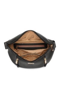 Wittchen - Damska torebka nerka z pionowymi suwakami z przodu. Kolor: czarny. Materiał: skóra ekologiczna #5