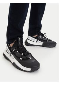 Versace Jeans Couture Sneakersy 78YA3SN2 Czarny. Kolor: czarny. Materiał: materiał #6