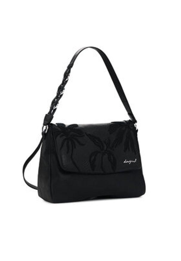 Desigual Plecak 26SAKP31 Czarny. Kolor: czarny. Materiał: materiał
