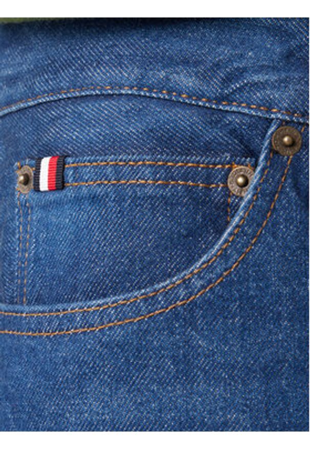 TOMMY HILFIGER - Tommy Hilfiger Jeansy Dover MW0MW42805 Niebieski Straight Fit. Kolor: niebieski