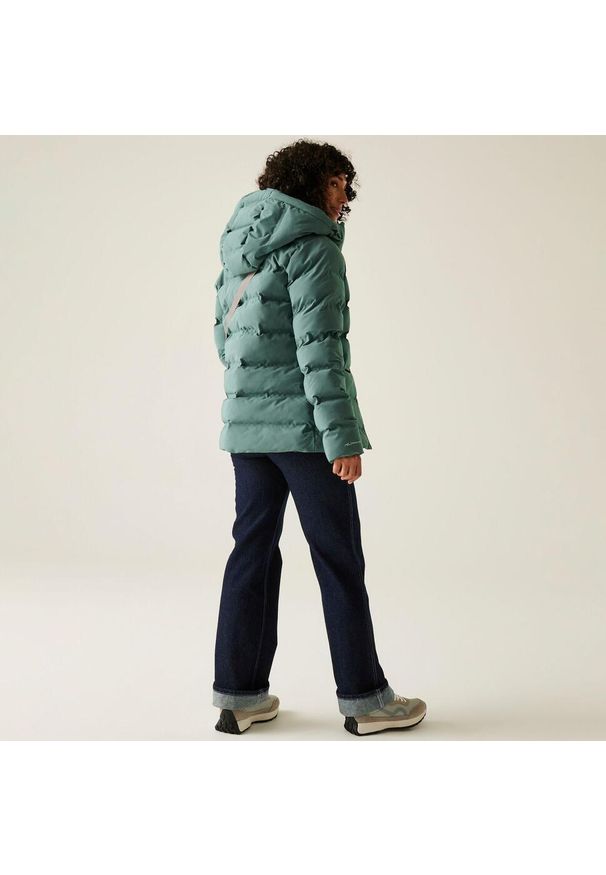 Regatta - Kurtka damska zimowa ocieplana Altoro. Kolor: zielony. Materiał: puch, materiał. Sezon: zima. Sport: turystyka piesza