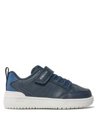 Sneakersy Geox. Kolor: niebieski. Materiał: jeans #1
