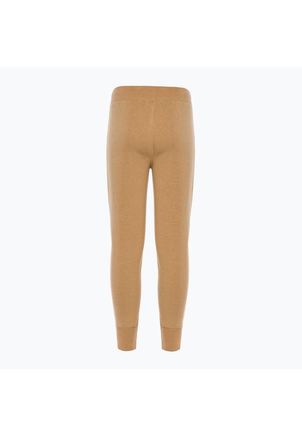 Spodnie dziecięce GAP V-Fall Fash Logo Jogger. Kolor: brązowy