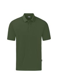 Polo Jako Organic Stretch. Typ kołnierza: polo. Kolor: zielony. Sport: piłka nożna #1