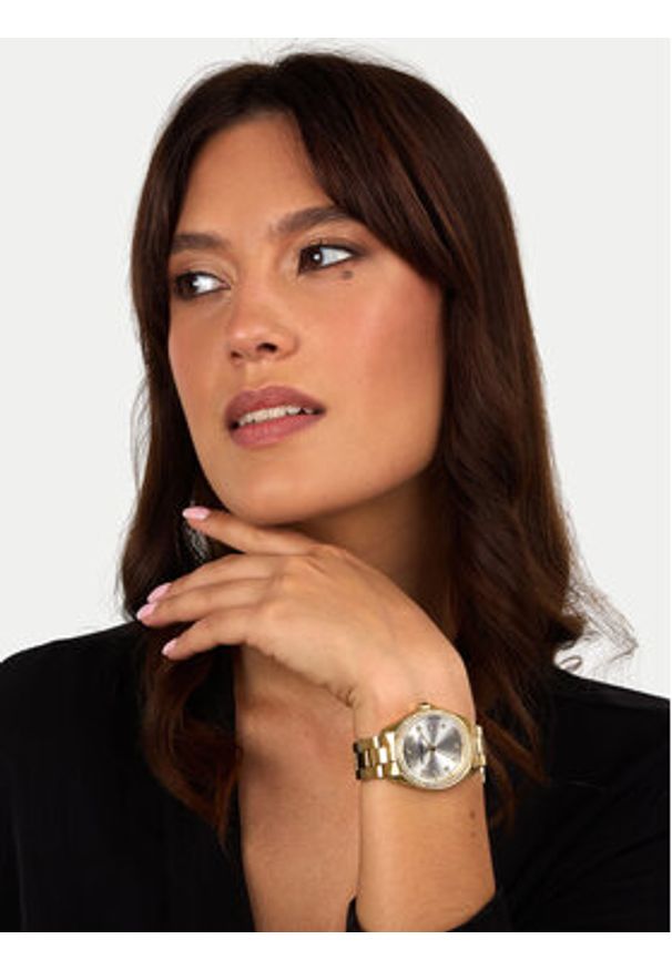 Karl Lagerfeld - KARL LAGERFELD Zegarek R0553101505 Złoty. Kolor: złoty