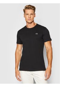La Martina T-Shirt CCMR04 JS206 Czarny Regular Fit. Kolor: czarny. Materiał: bawełna #1