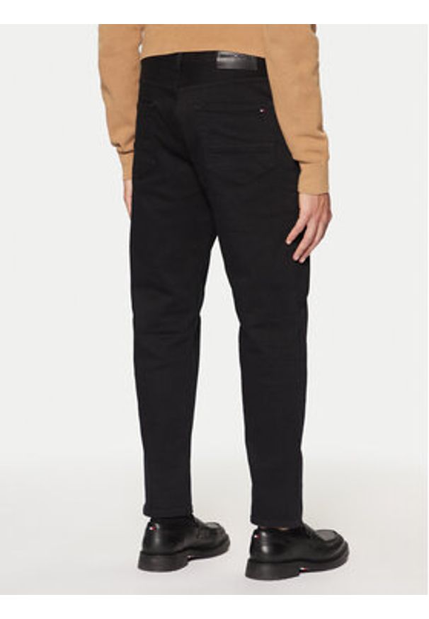 TOMMY HILFIGER - Tommy Hilfiger Jeansy Core Harlem MW0MW39040 Czarny Straight Fit. Kolor: czarny