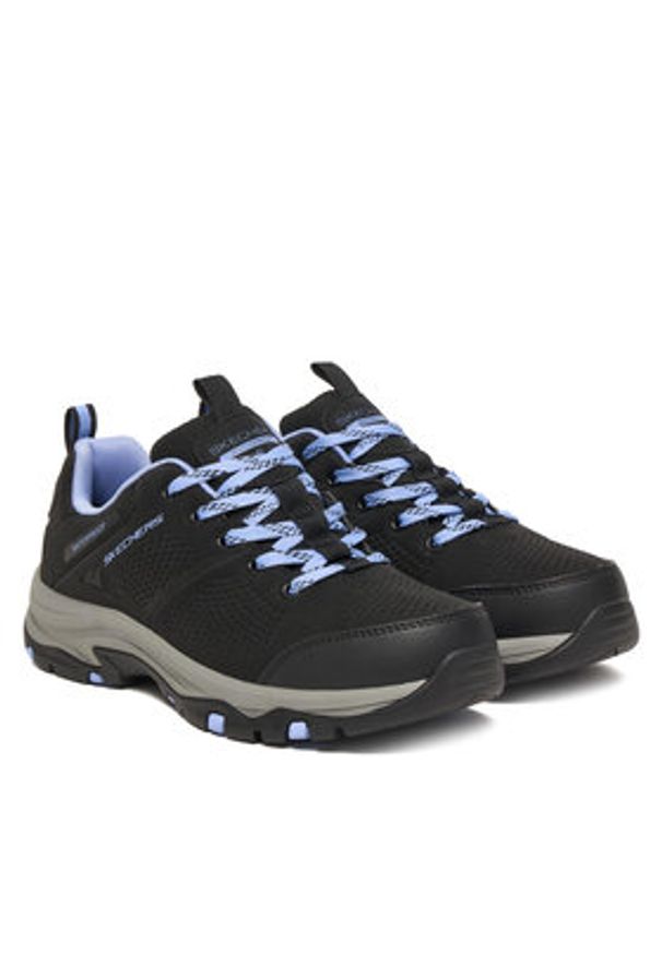 skechers - Skechers Trekkingi Trego 180119/BKPR Czarny. Kolor: czarny. Materiał: materiał