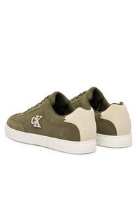 Calvin Klein Sneakersy Low Prof Cupsole Su HM0HM02125 Zielony. Kolor: zielony. Materiał: zamsz, skóra #2