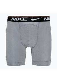 Bokserki męskie Nike Dri-FIT Ultra Comfort Brief 3 pary. Kolor: szary. Technologia: Dri-Fit (Nike)