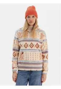 Roxy Polar Live Out Loud ERJPF03169 Beżowy Relaxed Fit. Kolor: beżowy. Materiał: syntetyk #1