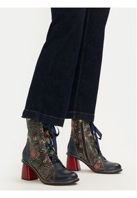 Laura Vita Botki Evcao 311 Niebieski. Kolor: niebieski. Materiał: skóra #3
