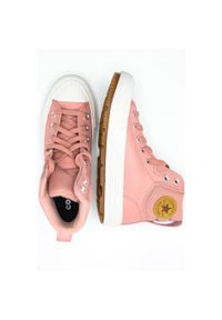 Buty Converse Chuck Taylor All Star Berkshire, Dla obu płci. Kolor: różowy. Materiał: skóra, materiał. Model: Converse All Star
