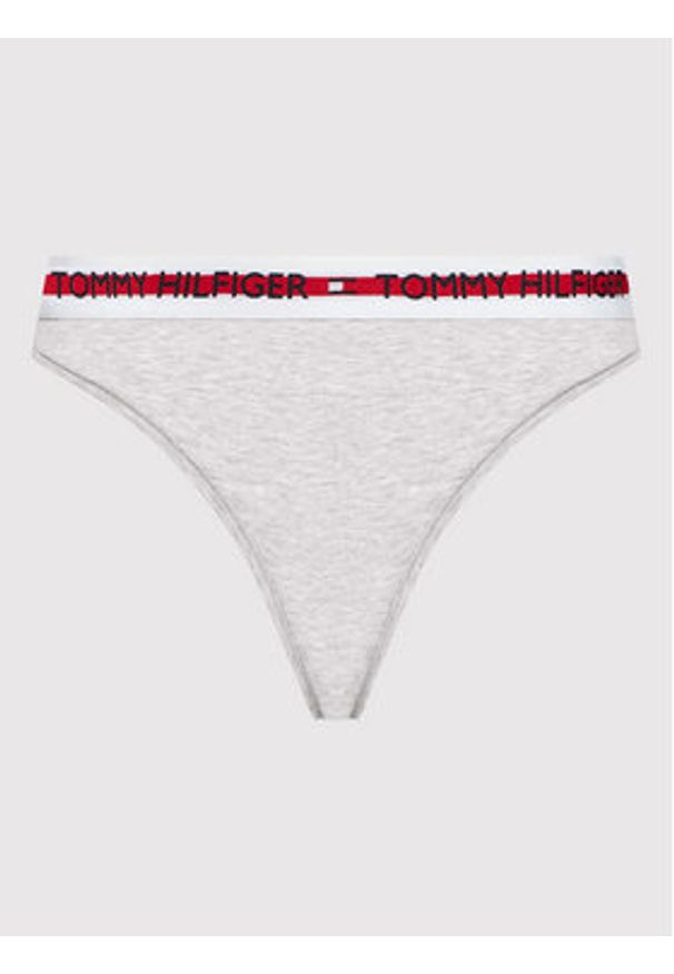 TOMMY HILFIGER - Tommy Hilfiger Figi klasyczne UW0UW02455 Szary. Kolor: szary. Materiał: bawełna