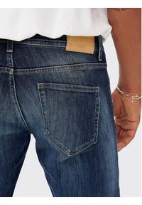 Only & Sons Jeansy Weft 22023251 Granatowy Regular Fit. Kolor: niebieski