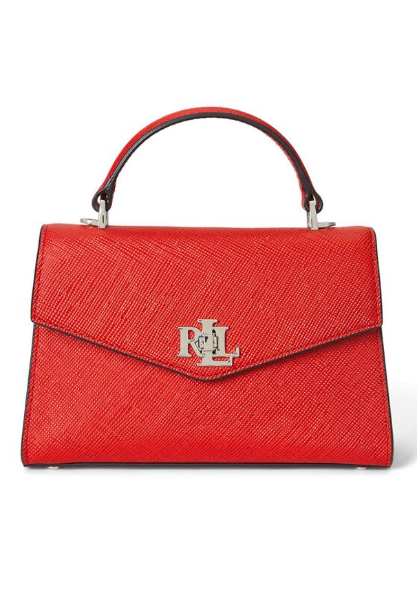 Lauren Ralph Lauren - LAUREN RALPH LAUREN Torebka 431966765006 Czerwony. Kolor: czerwony. Materiał: skórzane