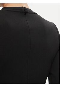 Calvin Klein Jeans Sukienka codzienna Milano Spacer Mix Outfit Dress J20J222528 Czarny Regular Fit. Okazja: na spacer, na co dzień. Kolor: czarny. Materiał: wiskoza. Typ sukienki: proste. Styl: casual