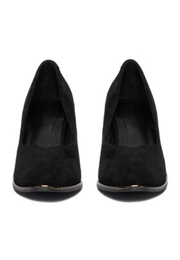 Lasocki Czółenka CEO-WB-VELA-01 Czarny. Kolor: czarny. Materiał: skóra, zamsz