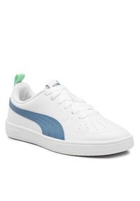Puma Sneakersy Rickie Jr 384311 14 Biały. Kolor: biały. Materiał: skóra #3