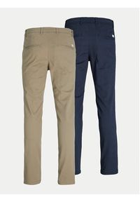 Jack & Jones - Jack&Jones Komplet 2 par spodni 12180705 Kolorowy Slim Fit. Materiał: bawełna. Wzór: kolorowy #3