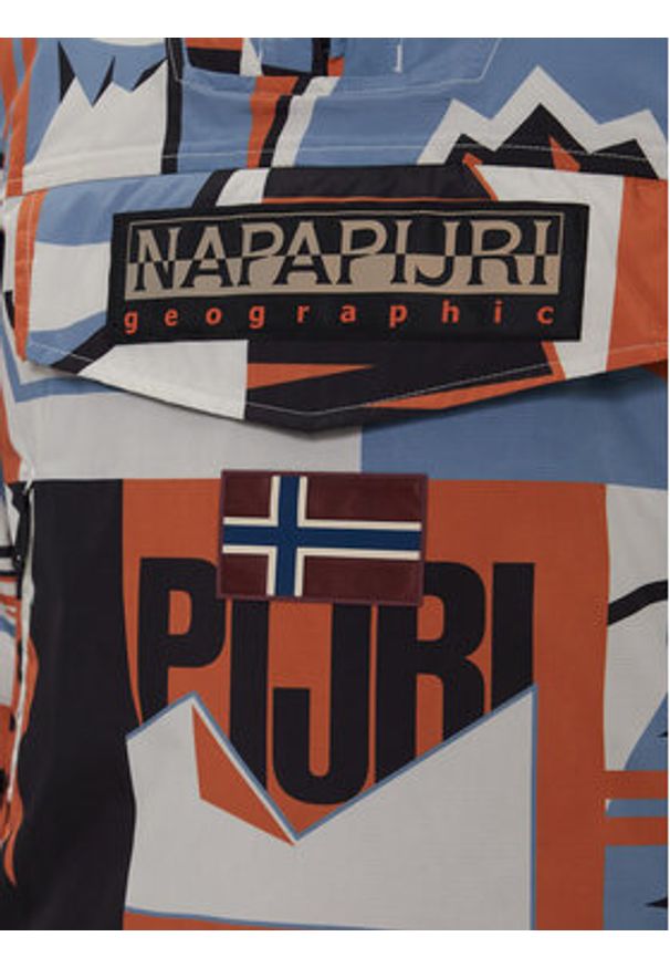 Napapijri Kurtka anorak Rf Next NP0A88T8 Kolorowy Regular Fit. Materiał: syntetyk. Wzór: kolorowy