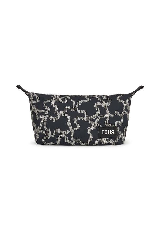 Tous kosmetyczka kolor czarny. Kolor: czarny. Materiał: materiał
