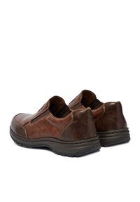 Rieker Półbuty 03354-26 Brązowy. Kolor: brązowy. Materiał: materiał #8