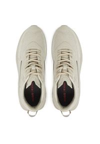 Hugo - HUGO Sneakersy Leon 50548504 Beżowy. Kolor: beżowy. Materiał: skóra #6
